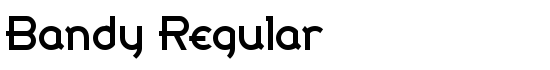Bandy Regular - Download Thousands of Free Fonts at FontZone.net
