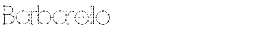 Barbarello - Download Thousands of Free Fonts at FontZone.net