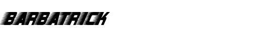 Barbatrick - Download Thousands of Free Fonts at FontZone.net
