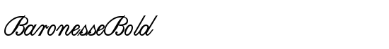 BaronesseBold - Download Thousands of Free Fonts at FontZone.net
