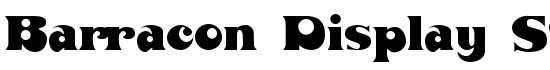 Barracon Display SSi - Download Thousands of Free Fonts at FontZone.net