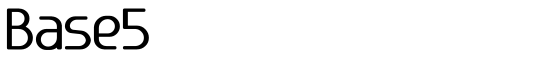 Base5 - Download Thousands of Free Fonts at FontZone.net