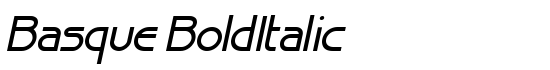 Basque BoldItalic - Download Thousands of Free Fonts at FontZone.net