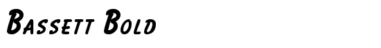 Bassett Bold - Download Thousands of Free Fonts at FontZone.net