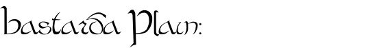 Bastarda Plain: - Download Thousands of Free Fonts at FontZone.net
