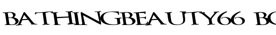 BathingBeauty66 Bold - Download Thousands of Free Fonts at FontZone.net