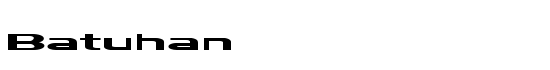 Batuhan - Download Thousands of Free Fonts at FontZone.net