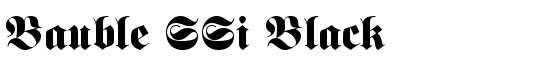 Bauble SSi Black - Download Thousands of Free Fonts at FontZone.net