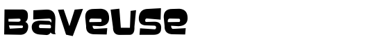 Baveuse - Download Thousands of Free Fonts at FontZone.net