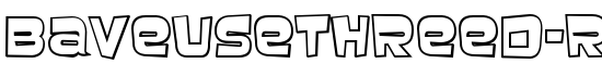 BaveuseThreeD-Regular - Download Thousands of Free Fonts at FontZone.net