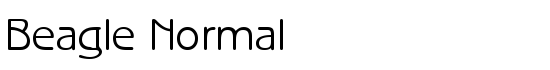 Beagle Normal - Download Thousands of Free Fonts at FontZone.net