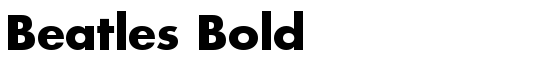 Beatles Bold - Download Thousands of Free Fonts at FontZone.net