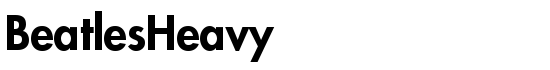 BeatlesHeavy - Download Thousands of Free Fonts at FontZone.net