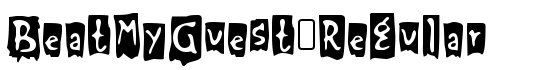 BeatMyGuest-Regular - Download Thousands of Free Fonts at FontZone.net