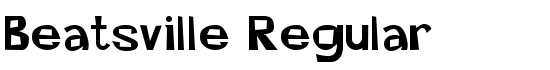 Beatsville Regular - Download Thousands of Free Fonts at FontZone.net