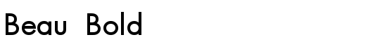 Beau Bold - Download Thousands of Free Fonts at FontZone.net