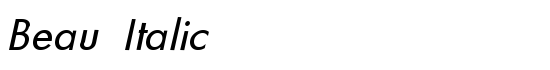 Beau Italic - Download Thousands of Free Fonts at FontZone.net