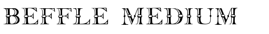 Beffle Medium - Download Thousands of Free Fonts at FontZone.net
