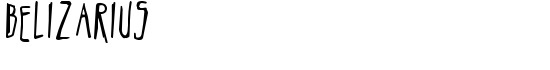 Belizarius - Download Thousands of Free Fonts at FontZone.net