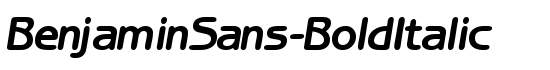 BenjaminSans-BoldItalic - Download Thousands of Free Fonts at FontZone.net