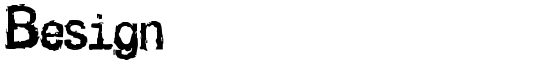 Besign - Download Thousands of Free Fonts at FontZone.net