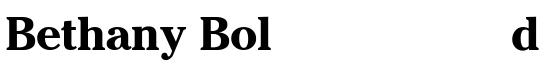 Bethany Bold - Download Thousands of Free Fonts at FontZone.net