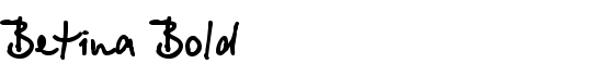 Betina Bold - Download Thousands of Free Fonts at FontZone.net
