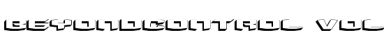 BeyondControl volume2 - Download Thousands of Free Fonts at FontZone.net