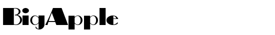 BigApple - Download Thousands of Free Fonts at FontZone.net