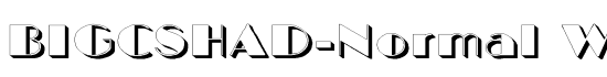 BIGCSHAD-Normal Wide - Download Thousands of Free Fonts at FontZone.net