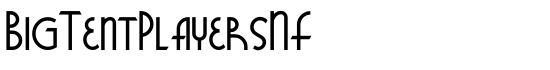 BigTentPlayersNF - Download Thousands of Free Fonts at FontZone.net