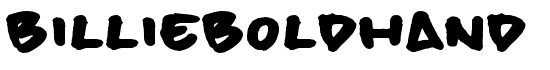 billieBoldHand - Download Thousands of Free Fonts at FontZone.net
