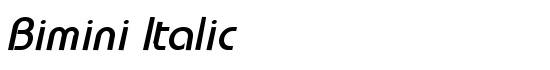 Bimini Italic - Download Thousands of Free Fonts at FontZone.net