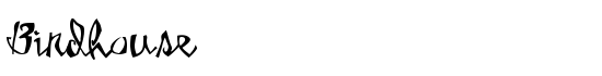 Birdhouse - Download Thousands of Free Fonts at FontZone.net