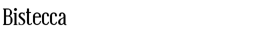 Bistecca - Download Thousands of Free Fonts at FontZone.net