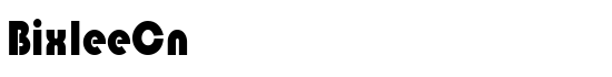 BixleeCnd-Heavy - Download Thousands of Free Fonts at FontZone.net