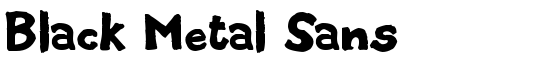 Black Metal Sans - Download Thousands of Free Fonts at FontZone.net