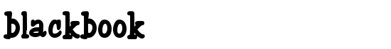 BlackBook - Download Thousands of Free Fonts at FontZone.net