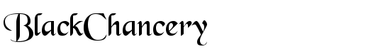 BlackChancery - Download Thousands of Free Fonts at FontZone.net