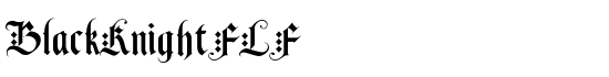 BlackKnightFLF - Download Thousands of Free Fonts at FontZone.net