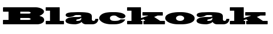 Blackoak Black - Download Thousands of Free Fonts at FontZone.net