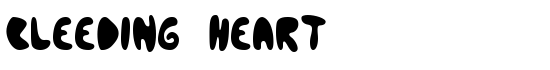 Bleeding Heart - Download Thousands of Free Fonts at FontZone.net