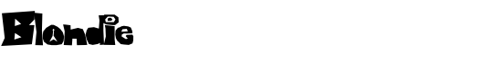 Blondie - Download Thousands of Free Fonts at FontZone.net