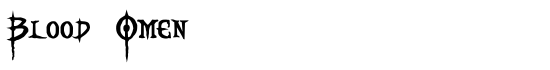 Blood Omen - Download Thousands of Free Fonts at FontZone.net