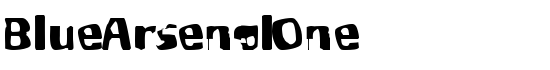 BlueArsenalOne - Download Thousands of Free Fonts at FontZone.net