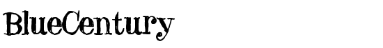 BlueCentury - Download Thousands of Free Fonts at FontZone.net