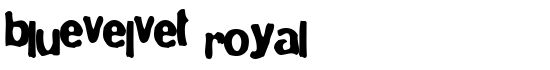 BlueVelvet Royal - Download Thousands of Free Fonts at FontZone.net