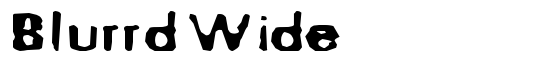 BlurrdWide - Download Thousands of Free Fonts at FontZone.net