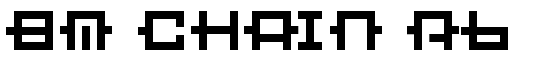 BM chain A6 - Download Thousands of Free Fonts at FontZone.net