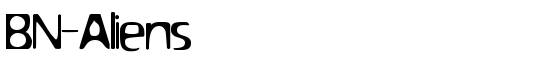 BN-Aliens - Download Thousands of Free Fonts at FontZone.net